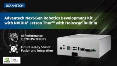 Advantech debuts a powerful robotics kit with NVIDIA Jetson Thor and Holoscan support.