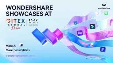 Wondershare presents its latest AI creative software at GITEX GLOBAL 2025 in Dubai.