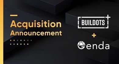 Buildots acquires Genda to unify AI-powered construction and workforce insights.