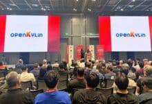 openKylin unveils its AI-native operating system vision at FOSSASIA Summit 2026.