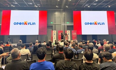 openKylin unveils its AI-native operating system vision at FOSSASIA Summit 2026.