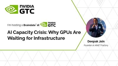 AiNET Factory will spotlight key AI infrastructure challenges at NVIDIA GTC 2026.