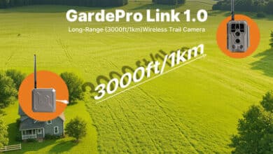 GardePro debuts a trail camera boasting a record 1km wireless range for easy monitoring.