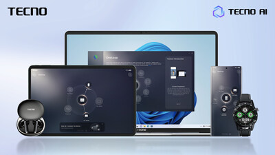 TECNO unveils OneLeap and new AIoT devices, streamlining smart device connectivity.