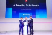 Huawei launches the AI Education Center to boost AI learning in global classrooms.