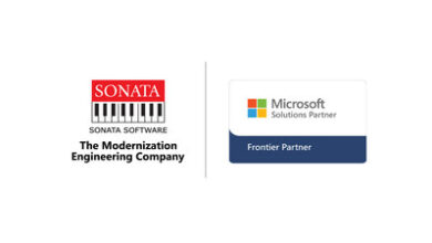 Sonata Software is named a Microsoft Frontier Partner for its leadership in AI innovation.