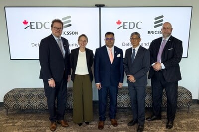 Ericsson Canada and EDC expand support for Canadian defence and dual-use technology SMEs.