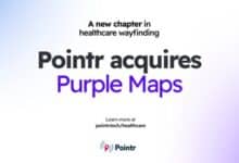 Pointr acquires Purple Maps to improve hospital navigation with advanced AI solutions.
