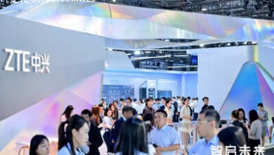 ZTE showcases advanced AI capabilities and efficient token solutions at MWC Shanghai 2026.