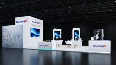SuperX AI Technology unveils advanced AI data center solutions at Interop Tokyo 2026.